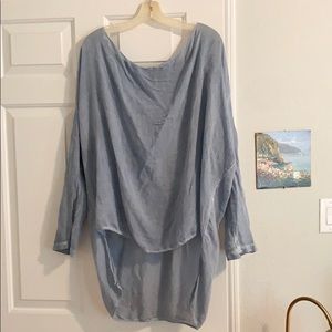 Free people chambray tunic